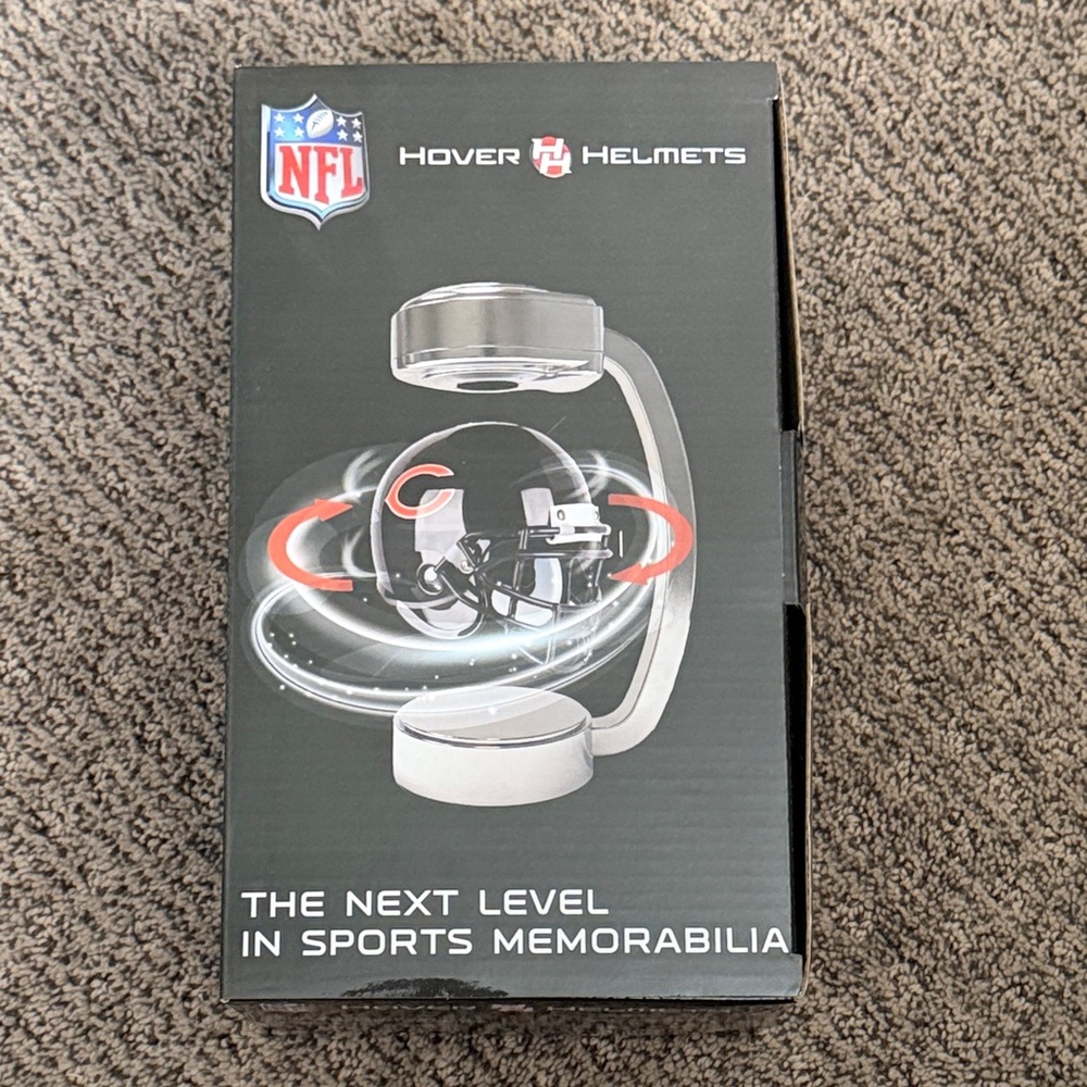 Chicago Bears NFL Mini Hover Helmet by Pegasus Sports